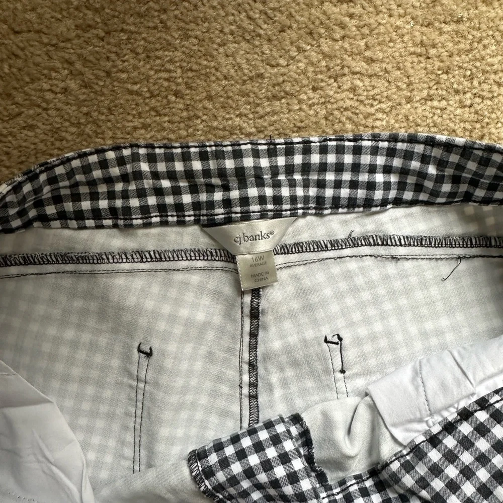 CJ Banks chic gingham